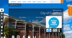 Desktop Screenshot of cityoffullerton.com